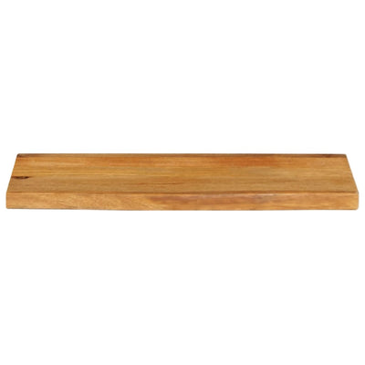 Pöytälevy elävä reuna 70x20x3,8 cm täysi mangopuu