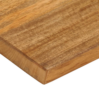 Pöytälevy elävä reuna 90x20x3,8 cm täysi mangopuu
