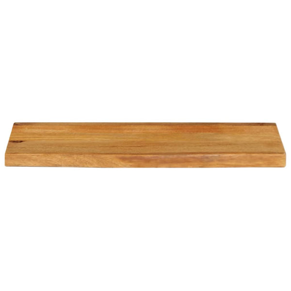 Pöytälevy elävä reuna 90x40x3,8 cm täysi mangopuu
