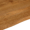 Pöytälevy elävä reuna Crisantema 90x80x3,8cm (mangopuu)