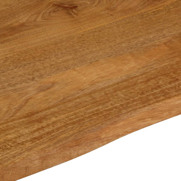 Pöytälevy elävä reuna 100x80x3,8 cm täysi mangopuu