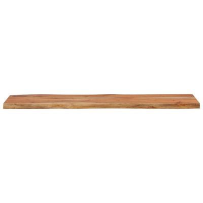 Pöytälevy 110x40x2,5 cm suorakaide täysi akasiapuu elävä reuna