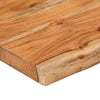 Pöytälevy 110x40x2,5 cm suorakaide täysi akasiapuu elävä reuna