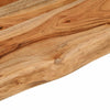 Pöytälevy 110x40x2,5 cm suorakaide täysi akasiapuu elävä reuna