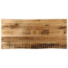 Pöytälevy elävä reuna Silas 100x40x2,5cm (karkea mangopuu)