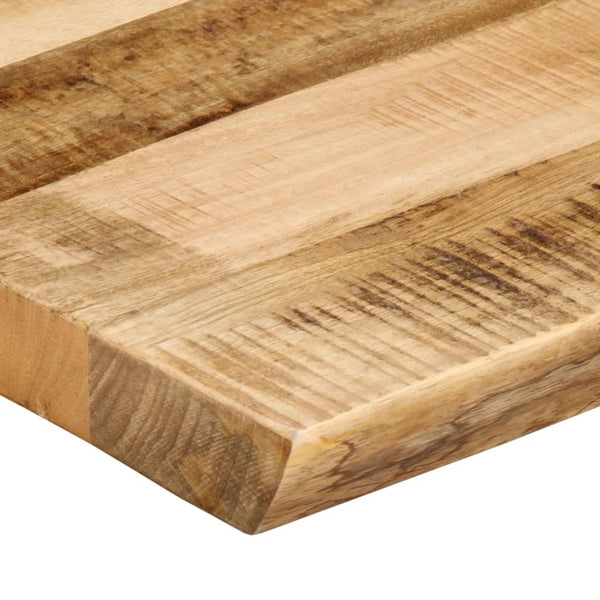 Pöytälevy elävä reuna Silas 140x40x2,5cm (karkea mangopuu)