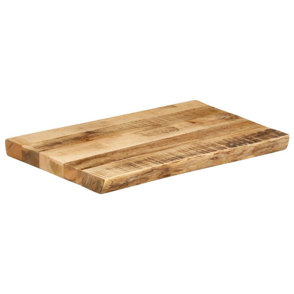 Pöytälevy karkeareunainen 50x40x3,8 cm täyspuu karkea mango