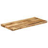 Pöytälevy elävä reuna 100x40x3,8 cm täysi karkea mangopuu