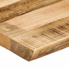 Pöytälevy elävä reuna 100x60x3,8 cm täysi karkea mangopuu