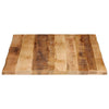 Pöytälevy karkeareunainen 110x80x3,8 cm täyspuusta karkea mango