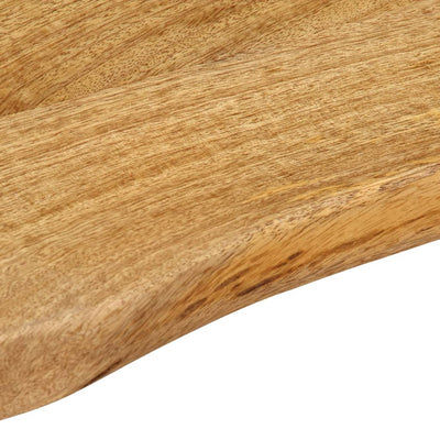 Pöytälevy 90x40x2,5 cm elävä reuna täysi mangopuu