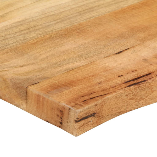 Pöytälevy 100x60x2,5 cm elävä reuna täysi mangopuu