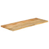 Pöytälevy 140x60x2,5 cm elävä reuna täysi mangopuu