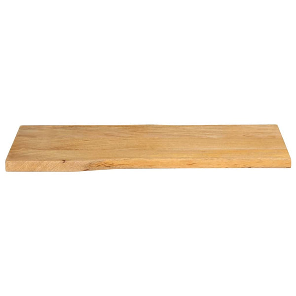 Pöytälevy 80x40x3,8 cm elävä reuna täysi mangopuu