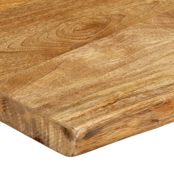 Pöytälevy 80x40x3,8 cm elävä reuna täysi mangopuu