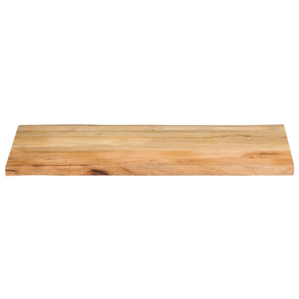 Pöytälevy 120x60x3,8 cm elävä reuna täysi mangopuu
