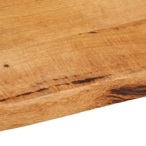 Pöytälevy 120x60x3,8 cm elävä reuna täysi mangopuu