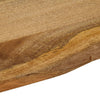 Pöytälevy 110x80x3,8 cm elävä reuna täysi mangopuu