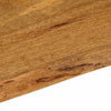 Pöytälevy 140x40x2,5 cm elävä reuna täysi mangopuu