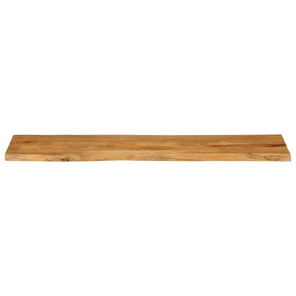 Pöytälevy 160x40x2,5 cm elävä reuna täysi mangopuu