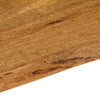 Pöytälevy 110x60x2,5 cm elävä reuna täysi mangopuu