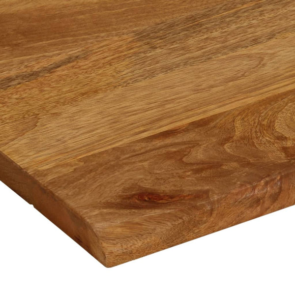 Pöytälevy 100x80x2,5 cm elävä reuna täysi mangopuu
