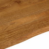 Pöytälevy 100x80x2,5 cm elävä reuna täysi mangopuu