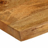 Pöytälevy 120x40x3,8 cm elävä reuna täysi mangopuu