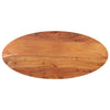 Pöytälevy 110x40x2,5 cm ovaali täysi akasiapuu
