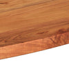 Pöytälevy 80x40x3,8 cm ovaali täysi akasiapuu