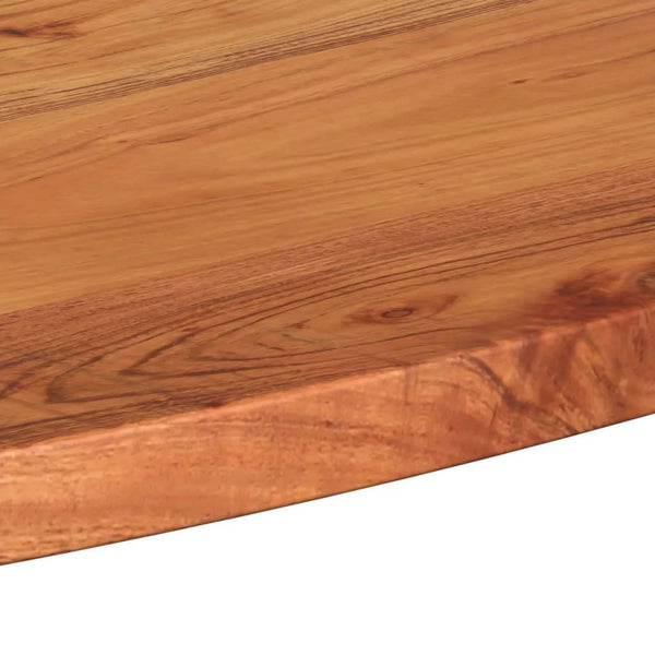 Pöytälevy 110x50x3,8 cm ovaali täysi akasiapuu