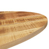 Pöytälevy 100x50x2,5 cm ovaali täysi mangopuu
