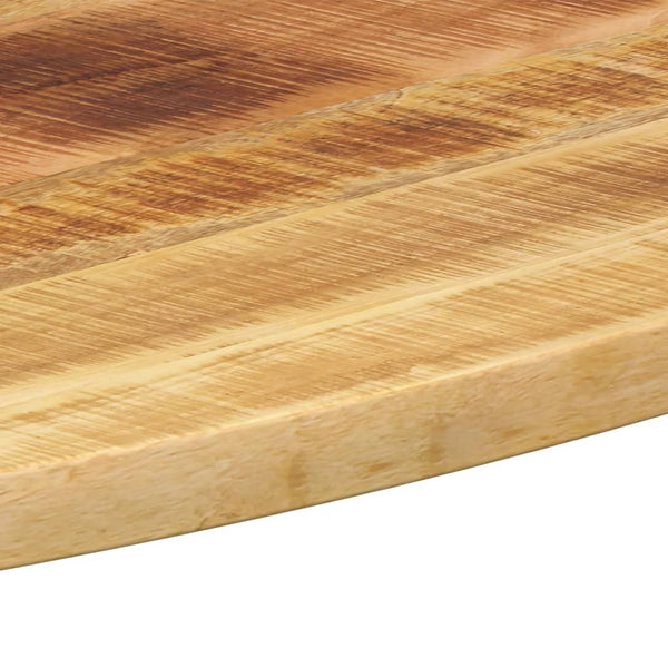 Pöytälevy 100x50x2,5 cm ovaali täysi mangopuu