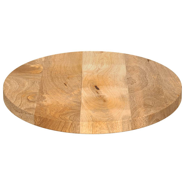 Pöytälevy 100x50x2,5 cm ovaali täysi mangopuu