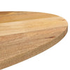 Pöytälevy 100x50x2,5 cm ovaali täysi mangopuu