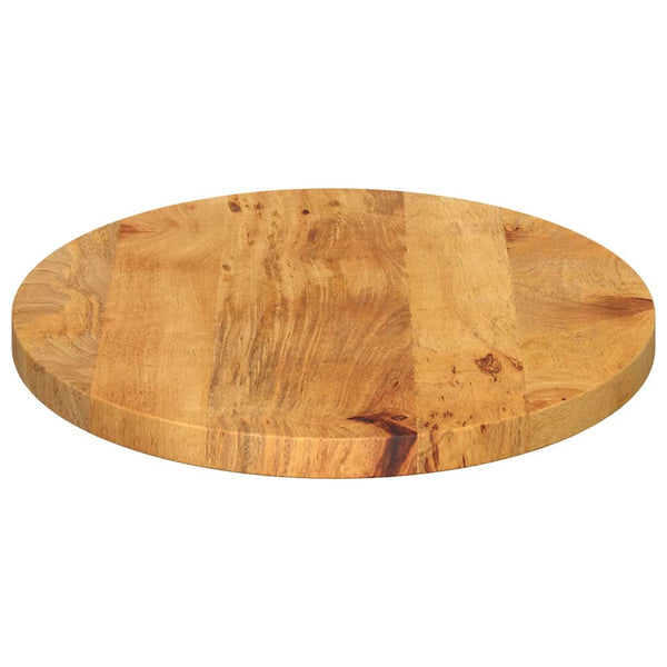 Pöytälevy 100x50x2,5 cm ovaali täysi mangopuu