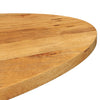 Pöytälevy 100x50x2,5 cm ovaali täysi mangopuu