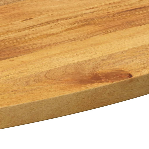 Pöytälevy 100x50x2,5 cm ovaali täysi mangopuu