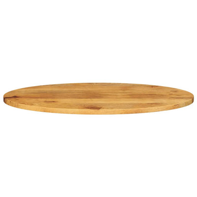 Pöytälevy 110x50x2,5 cm ovaali täysi mangopuu