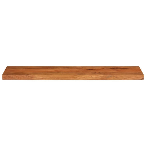 Pöytälevy 120x40x2,5 cm suorakaide täysi akasiapuu