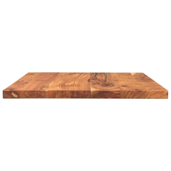 Pöytälevy 60x50x2,5 cm suorakaide täysi akasiapuu