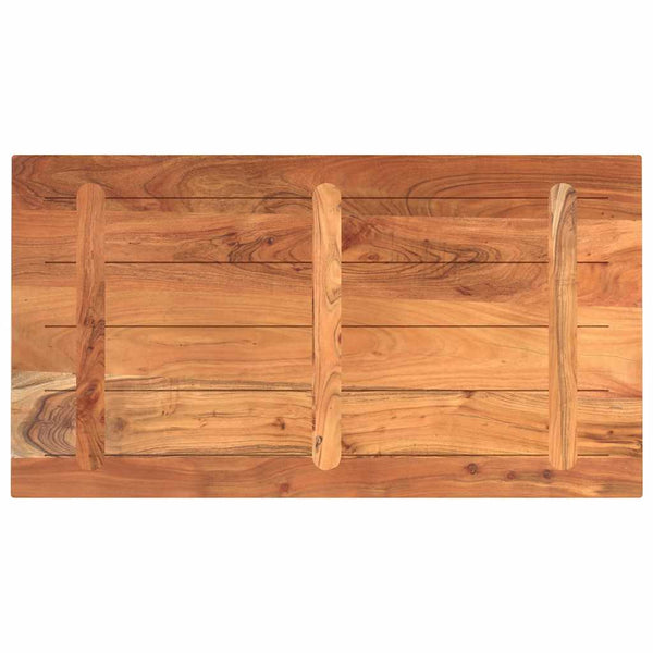 Pöytälevy 100x50x2,5 cm Suorakulmainen massiivipuu akaasia