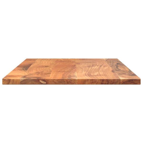 Pöytälevy 90x60x2,5 cm suorakaide täysi akasiapuu
