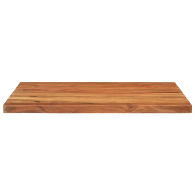 Pöytälevy 90x80x2,5 cm suorakaide täysi akasiapuu