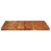 Pöytälevy 100x80x2,5 cm suorakaide täysi akasiapuu