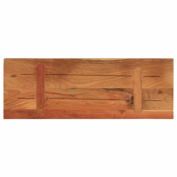 Pöytälevy 80x20x3,8 cm Suorakulmainen Täyspuu Akaasia