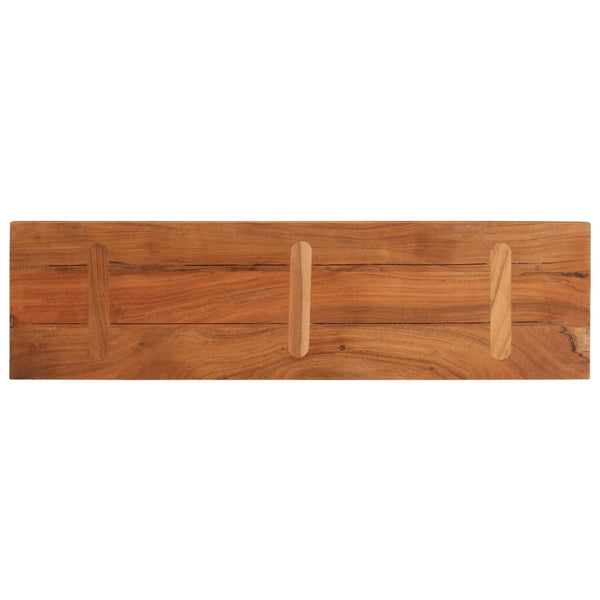 Pöytälevy 100x30x3,8 cm suorakaide täysi akasiapuu