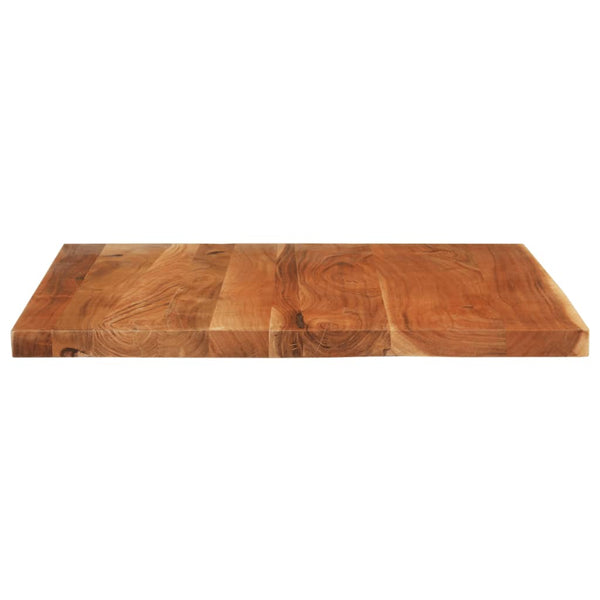 Pöytälevy 100x80x3,8 cm Suorakulmainen massiivipuu akaasia