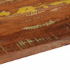 Pöytälevy 140x30x2,5 cm suorakaide kierrätetty täyspuu