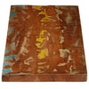 Pöytälevy 110x30x3,8 cm suorakaide kierrätetty täyspuu